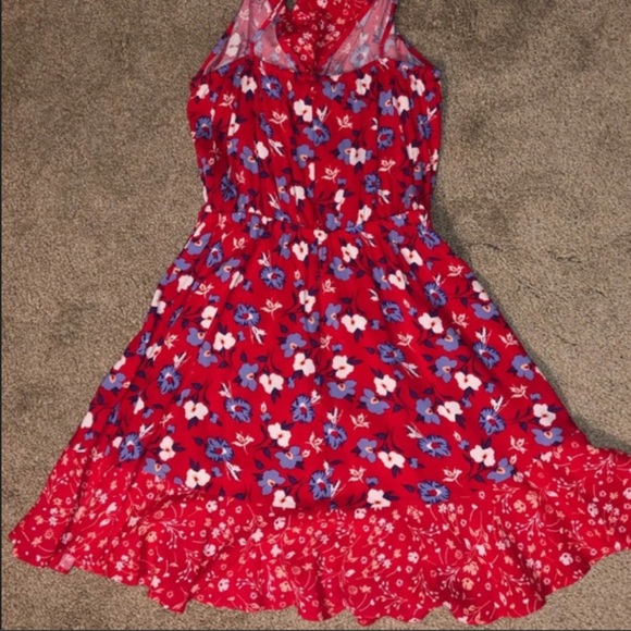 Express Ruffle Wrap Dress - Picture 3 of 4